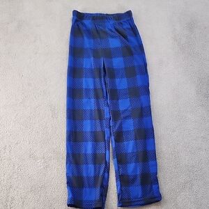 Blue and Black Checkered Pants
